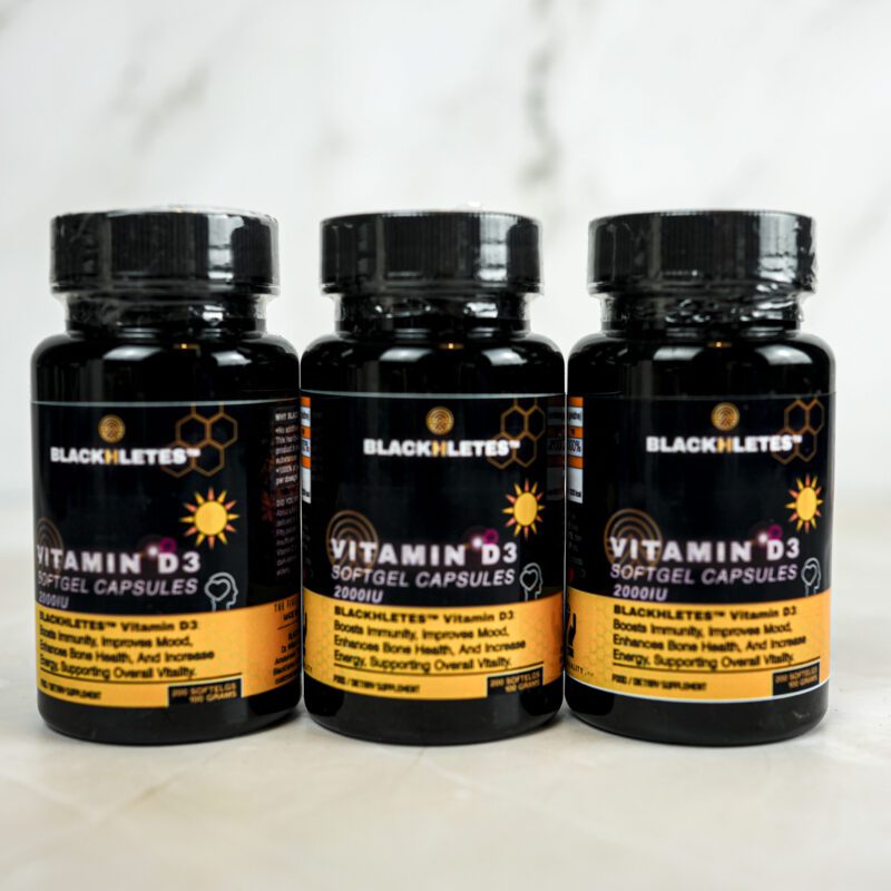 3 Pack Vitamine D3 2000IU