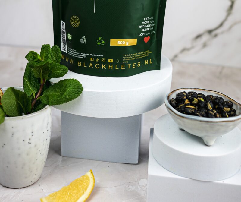 Zwarte Sojabonen Geroosterd & Licht Gezouten ( Black Edamame) - Afbeelding 3