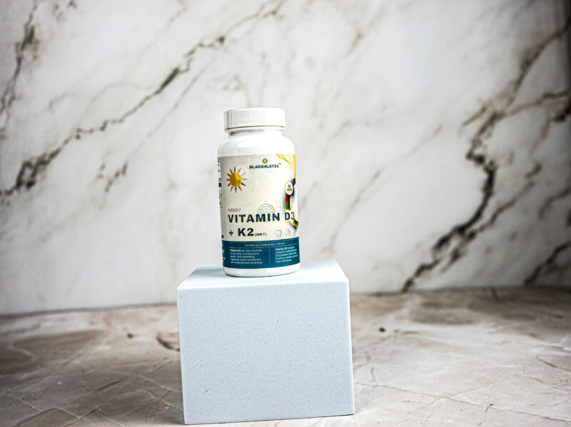 Vitamine D3 +K2 (MK7) - Afbeelding 2