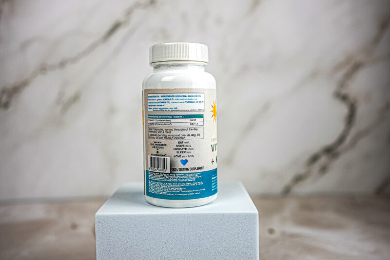 Vitamine D3 +K2 (MK7) - Afbeelding 4