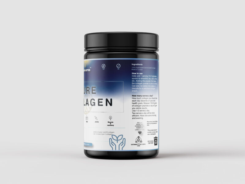 Grass Fed Bovine Collagen Type I and Type III - - Afbeelding 3