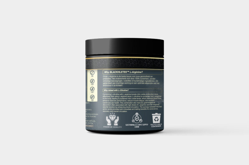 L-Arginine + L-Citrulline - Nitric Oxide Powerhouse - Afbeelding 4